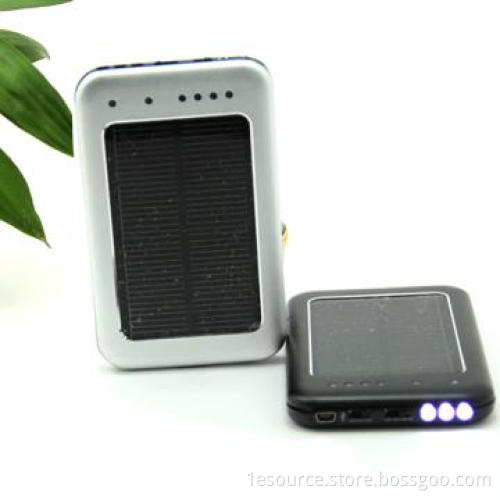 3000mAh solar charger/3 LED flashlight Solar Charger charge phones